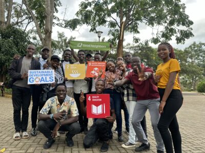 ‘미래를 위한 청소년의 목소리’에 참석한 케냐 청소년들